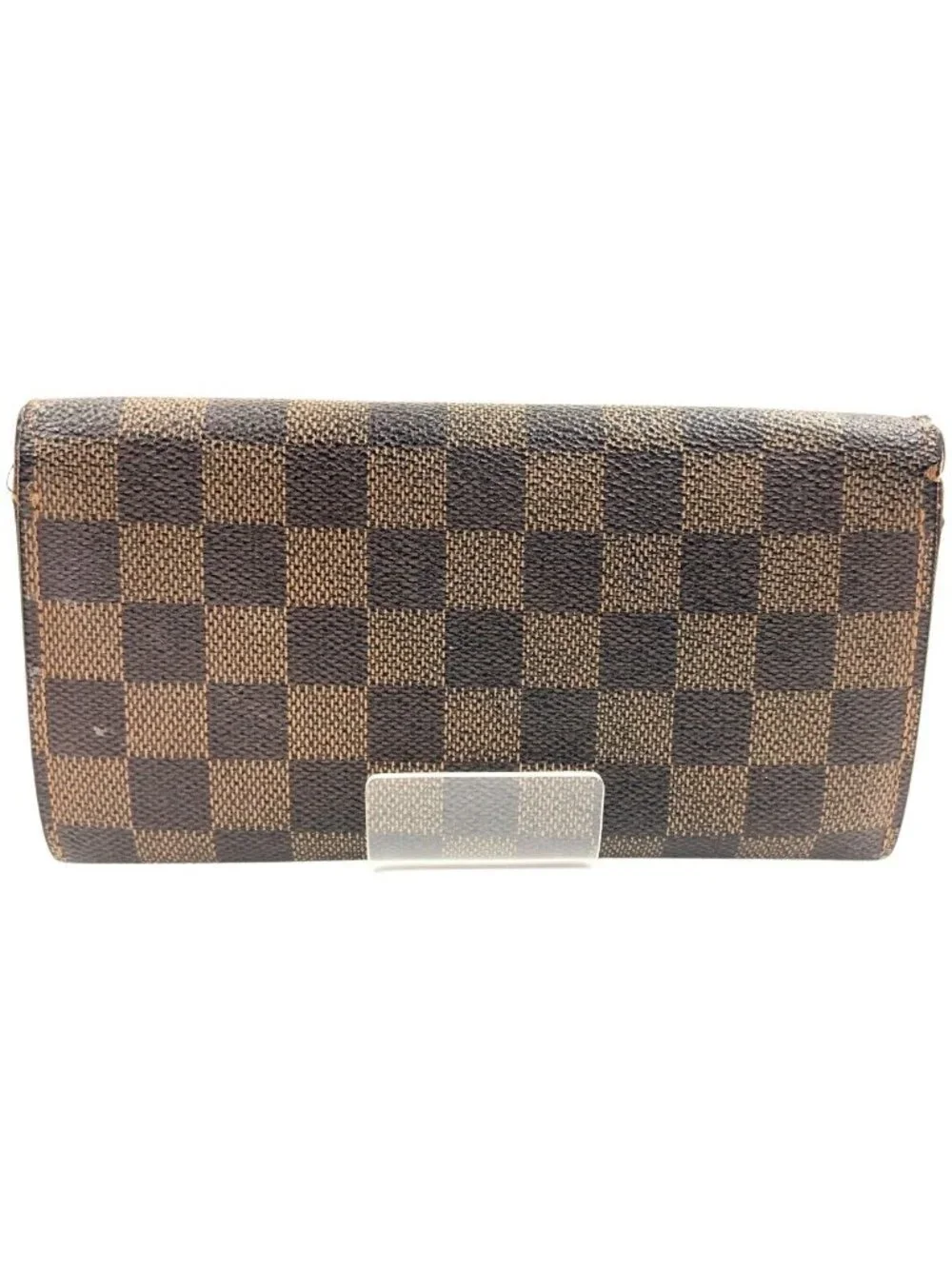Louis Vuitton Damier Portefeuille Sarah Bifold Wallet Brown